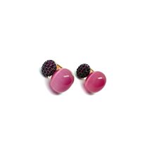 Earrings Lucos Woman in Silver Giada ESOR A45 ROSA - ESOR A45 ROSA